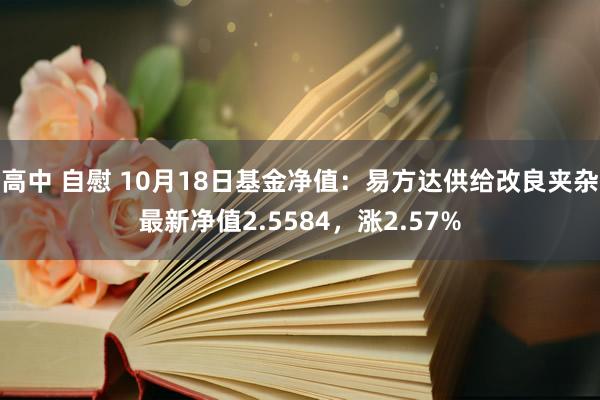 高中 自慰 10月18日基金净值：易方达供给改良夹杂最新净值2.5584，涨2.57%