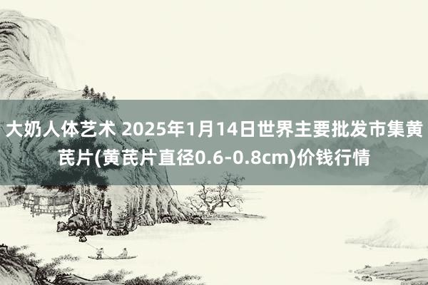 大奶人体艺术 2025年1月14日世界主要批发市集黄芪片(黄芪片直径0.6-0.8cm)价钱行情